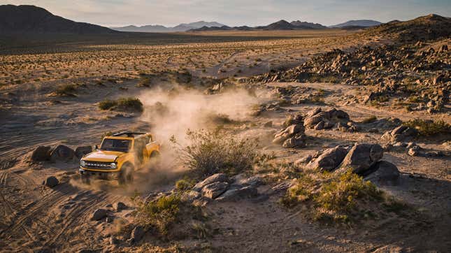 Image for article titled 2021 Ford Bronco: Every Official Picture We Could Find