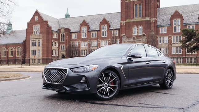 Image for article titled The Manual Genesis G70 Sedan That Almost Broke Jalopnik