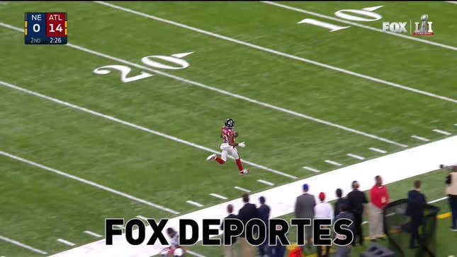 Tom Brady's Pick-Six, As Heard Around The World