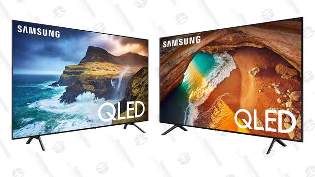 Samsung QN65Q70RAFXZA Flat 65-Inch QLED 4K Q70 Series Ultra HD Smart TV | $1,398 | Amazon
Samsung QN65Q60RAFXZA Flat 65-Inch QLED 4K Q60 Series Ultra HD Smart TV | $1,198 | Amazon