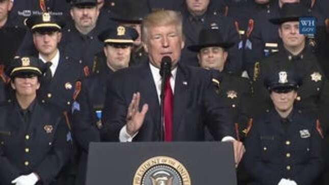 Donald Trump Tells Police, 'Don't Be Too Nice,' Advocates Roughing Up Suspects