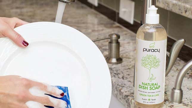 Scented soaps are generally worse for the environment than free & clear formulations, but Puracy smells wonderful, and is still sulfate-free and biodegradable.
