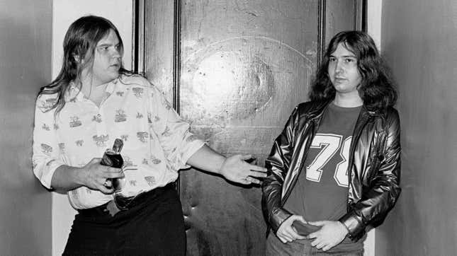 Meat Loaf and Jim Steinman in 1977