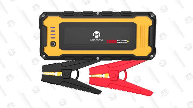 MOOCK 2000A Car Jump Starter | $50 | Amazon | Clip coupon + 5CA4ZEEP