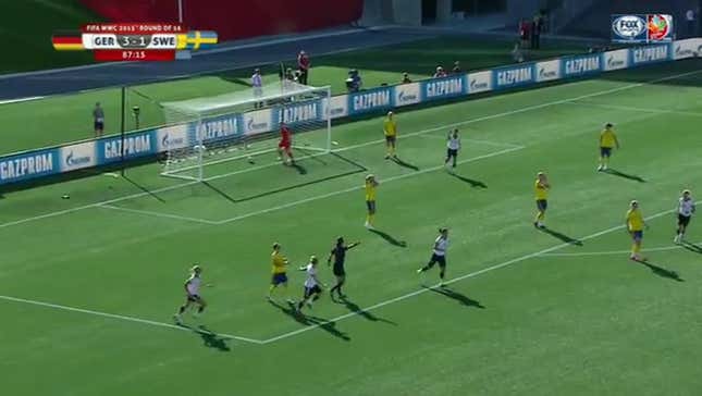 Germany Kill Off Sweden With Sliding Circus Shot Goal