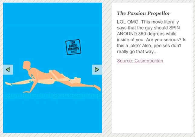 Image for article titled Is There Any Such Thing as a Dangerous Sex Position?