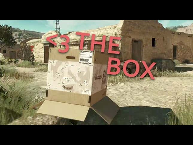 <i>Metal Gear Solid V’s</i> Cardboard Box Is The Best
