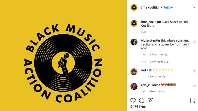 Image for article titled Music Executives Form Coalition to Combat Industry Racism