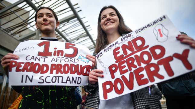 Image for article titled I Will Brave the Misty Bluffs of Scotland For Some Free Tampons