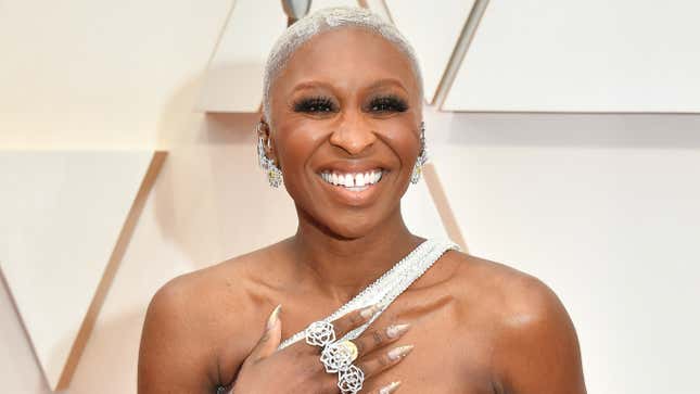 Cynthia Erivo attends the 92nd Annual Academy Awards at Hollywood and Highland on February 09, 2020 in Hollywood, California.