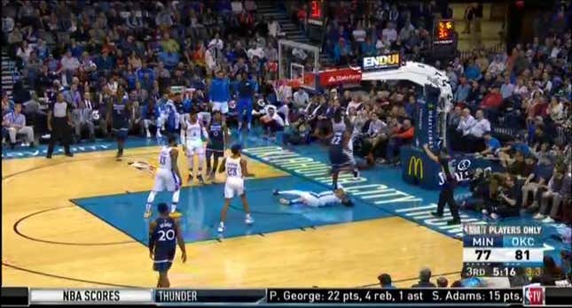 Nerlens Noel Got Knocked Out Cold On The Court