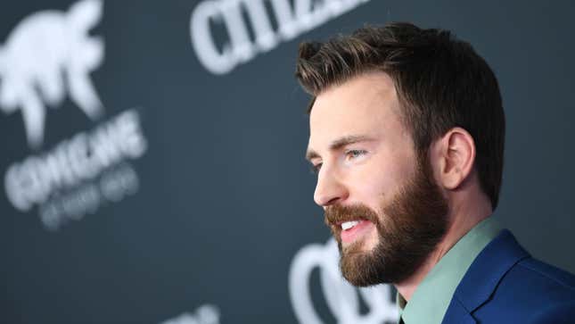 Image for article titled Chris Evans Is Using His Dick (Pic) For Good