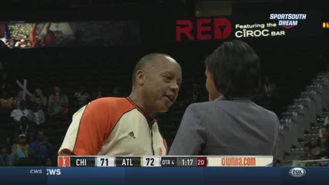 WNBA Refs Award Made Basket For Shot That Clearly Did Not Enter Basket