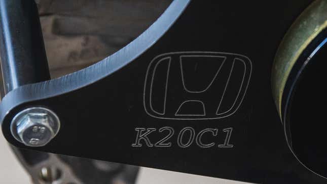 Image for article titled What Car Deserves This Honda Civic Type R Crate Engine Swap?