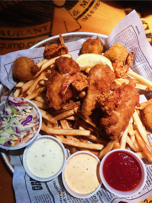 “Forrest’s Seafood Feast”