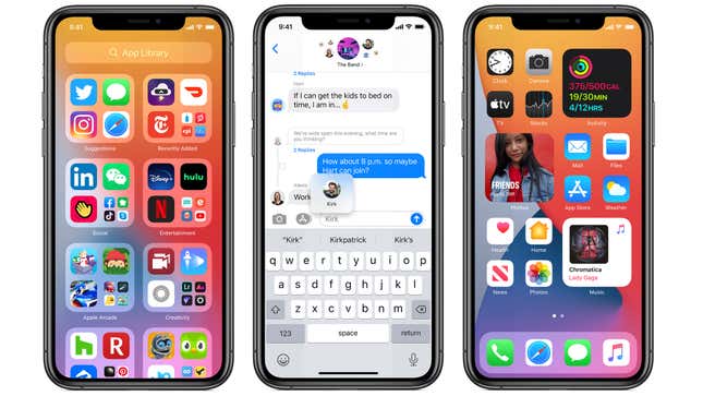 Image for article titled Here&#39;s What&#39;s New in iOS 14
