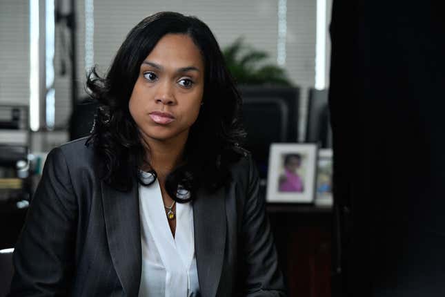 Baltimore City State’s Attorney Marilyn Mosby