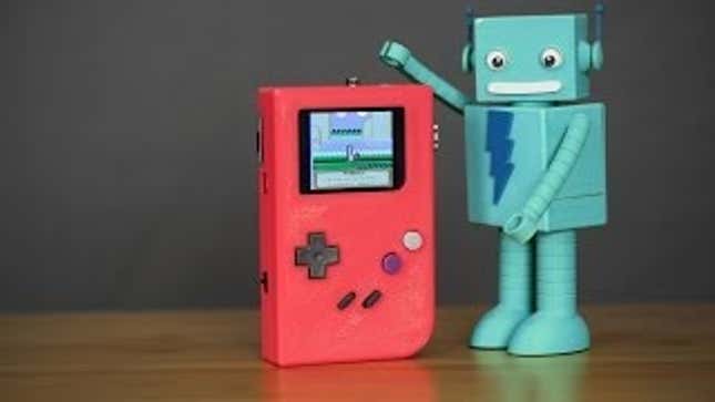 Build Your Own 3D-Printed Gameboy