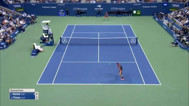 The Best Match Of Dominic Thiem's Life Wasn't Enough To Beat Rafael Nadal