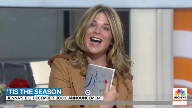 Jenna Bush Hager holds Toni Morrison’s ‘The Bluest Eye’