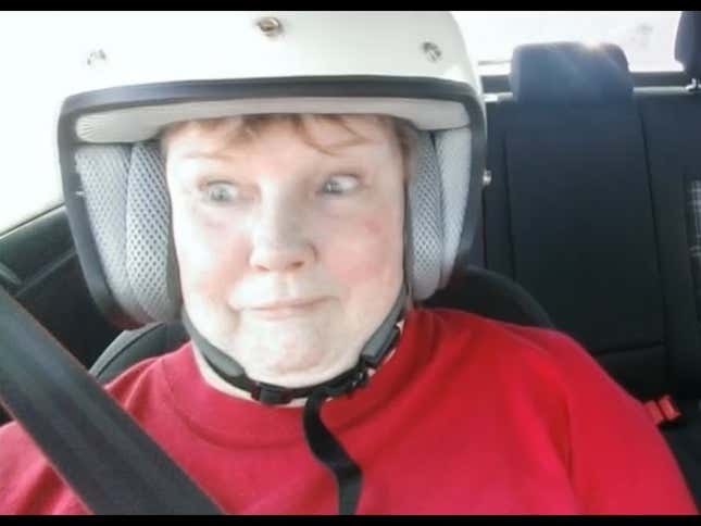 Guy Takes His Mom Autocrossing, And It's Pretty Adorable