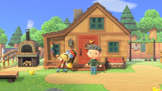 Image for article titled Harv In Animal Crossing Is Clearly Running A Cult