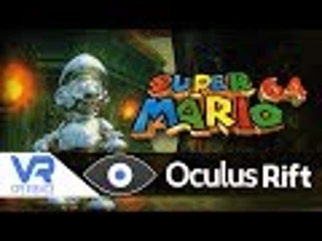 <em>Super Mario 64</em> Feels Great, But Plays Like Crap on Oculus Rift