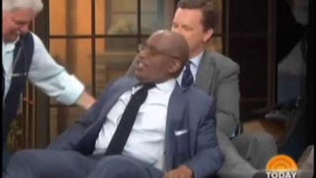 The Gentlemen of <em>The Today Show</em> Cuddled in a Canoe This Morning