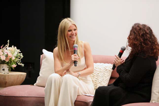 Image for article titled Gwyneth Paltrow Suddenly Has Very Standard Beliefs About Why People Get Sick