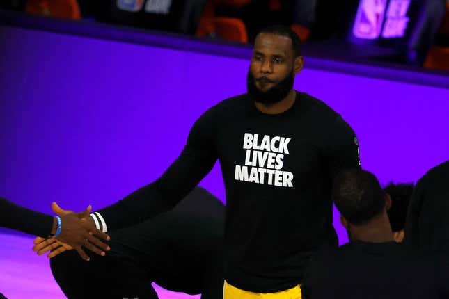 Image for article titled The Racist Former President Just Called LeBron James a Racist