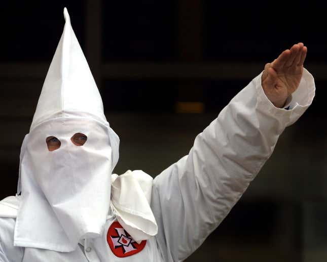 The Root - White Man Who Wore KKK Hood to Store Won't Face Charges