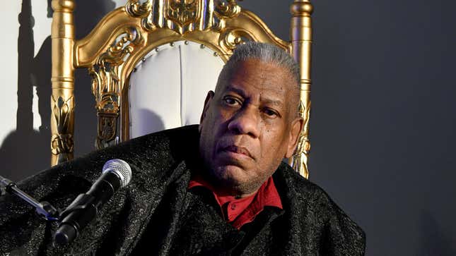 André Leon Talley attends the Blue Jacket Fashion Show to benefit the Prostate Cancer Foundation on February 05, 2020 in New York City.