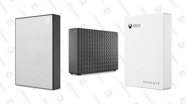 Save up to 35% on Seagate External Hard Drives | Amazon Gold Box