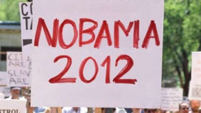 The sign, which pundits say is nothing short of a GOP "dream candidate."