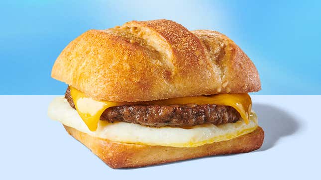 Image for article titled Starbucks’ new breakfast sandwich is Impossible to dislike