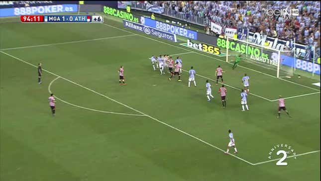 Athletic Bilbao Robbed Of Equalizer From Goalkeeper, Lose To Malaga