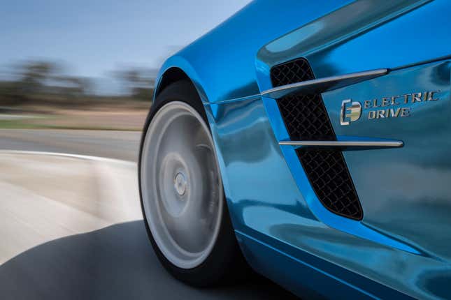 Image for article titled I Can't Get Over How Much The Mercedes-Benz SLS Electric Drive Cost