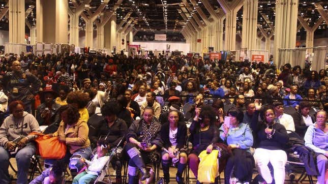 A packed house at the 2018 Black Women’s Expo in Chicago.