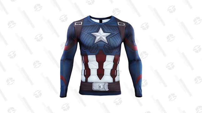 Captain America Compression T-Shirt | $14 | Amazon