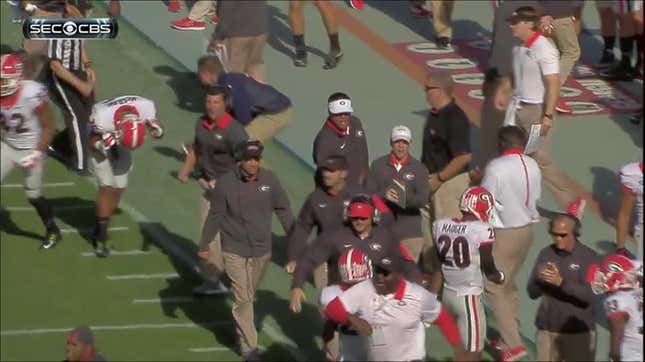 Georgia Player Injured After Being Slapped By Coach