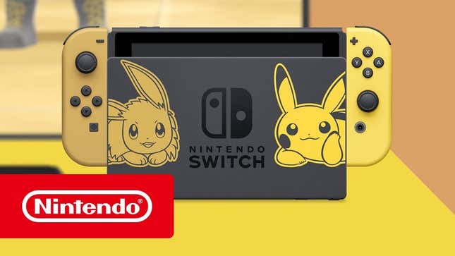 Nintendo Announces Pikachu And Eevee Switch Bundles<em></em>