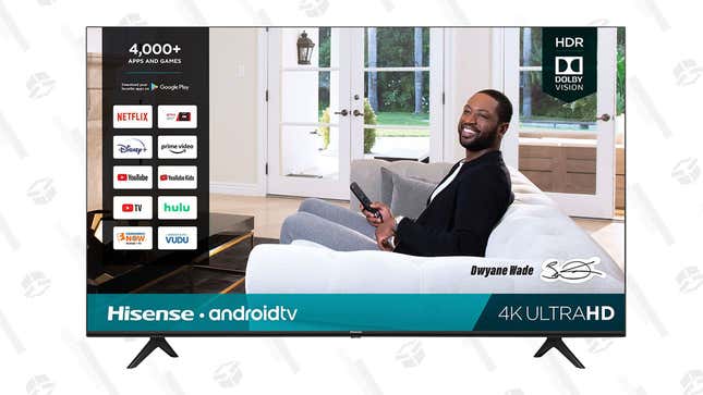 Hisense - 55&quot; Class H65 Series LED 4k UHD Smart Android TV | $280 | Best Buy