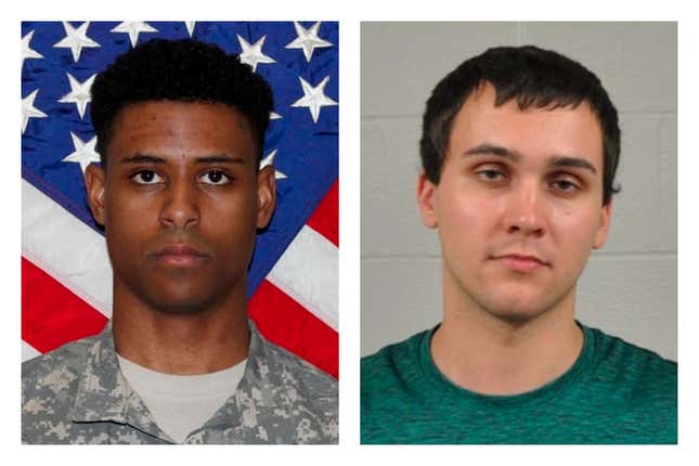 Richard Collins III, left, and Sean Urbanski