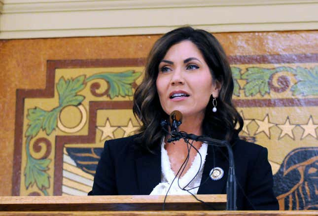 South Dakota Gov. Kristi Noem