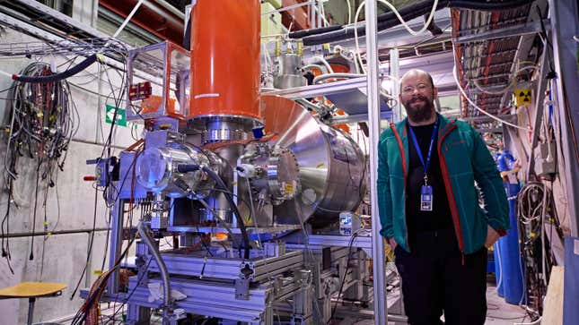 BASE at CERN with spokesperson Stefan Ulmer.