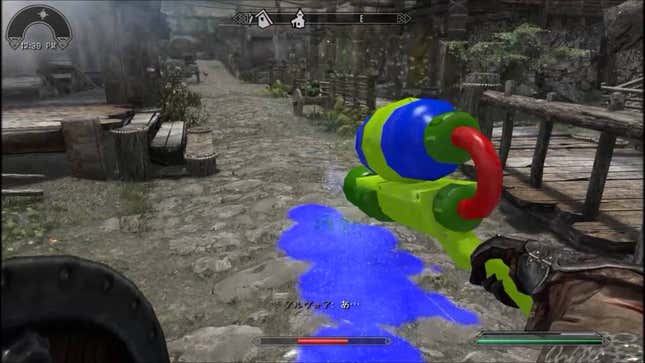 Mod <i>Splatoon</i> into <i>Skyrim</i>? Sure, Why Not.