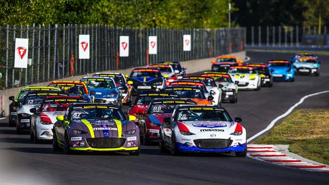 Image for article titled Mazda MX-5 Cup Is The Wildest Racing Series In America And The Finale Happens This Weekend