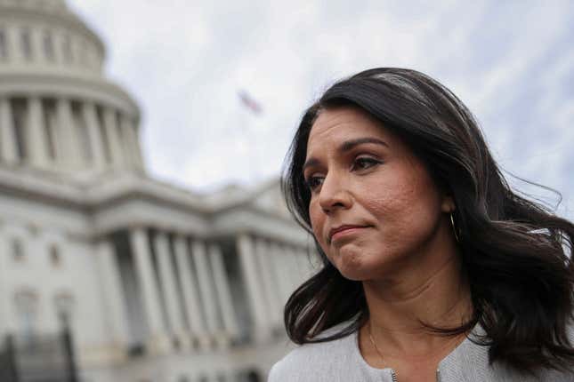 Image for article titled Who Knew Tulsi Gabbard Was Still Running for President? Well, Those 4 People Are Going to Be Upset to Learn That She’s Dropped Out