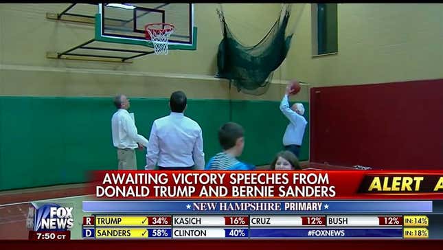 Bernie Sanders Is On Fire ... From One Specific Spot On The Floor