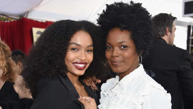 Yara Shahidi and Keri Shahidi attend the 24th Annual Screen Actors Guild Awards on January 21, 2018 in Los Angeles, California.
